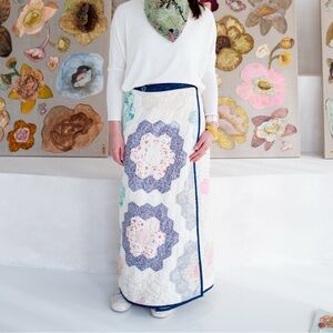 Bespoke Quilted Maxi Skirt